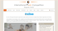 Desktop Screenshot of musiccompetition.rs